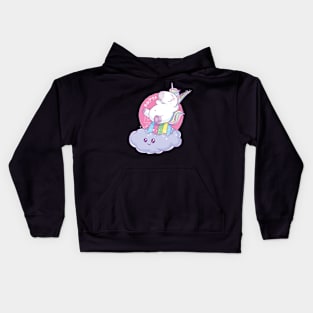 Chilled Out Unicorn Kids Hoodie